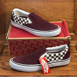 Vans Slip On Pro‎ Multi Checker Port Royale Shoes